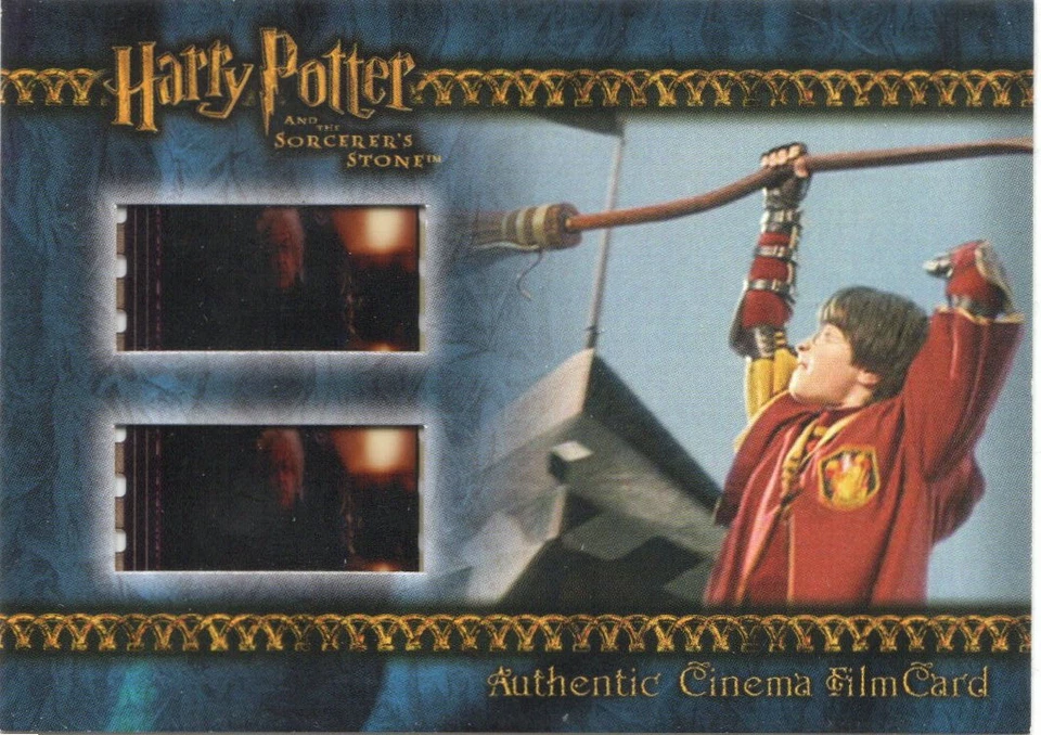 Harry Potter Sorcerer's Stone Cinema Film Cel Harry playing Quidditch #131/397 - Image 1 of 1