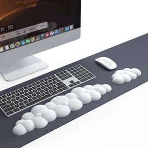 Creative Cloud Shape Wrist Rest Pad Soft Anti-Slip Desktop Memory Foam Mouse Pad - Photo 1/36