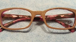 Ray Ban RB5150 5489 Eyeglass Frames Pink Black Grey 50 19 140 New  - Picture 1 of 4