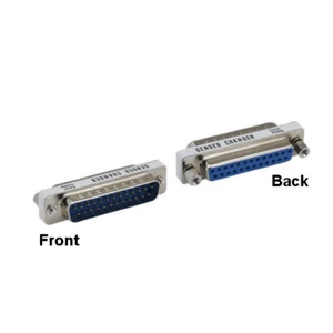 KNTK Mini DB25 25Pin Male to Female Adapter Connector RS-232 Printer Scanner - Picture 1 of 1