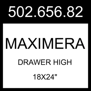 IKEA MAXIMERA Schublade hoch weiß 18x24" 502.656.82 - Bild 1 von 1