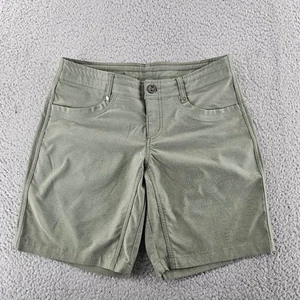 Kuhl Shorts Womens 4 (30x8) Green Trekr Short Fabric Outdoor Hiking Trail - Imagen 1 de 19