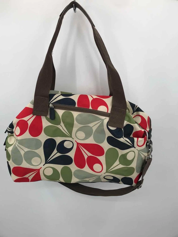 Bolso de Viaje Orla Kiely Estampado Marfil Multicolor Usado Foto 1 de 4