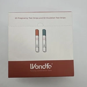 Wondfo - 20 Pregnancy Test Strips and 50 Ovulation Test Strips Kit - Picture 1 of 6