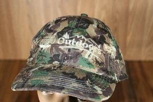 NAPA OUTDOORS CAMOUFLAGE Baseball Cap Uniform HAT Tools & Equipment Camo Cotton - Picture 1 of 8