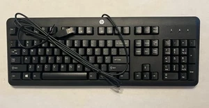 New HP 672647-003 KU-1156 Wired Standard USB Desktop Keyboard - Black, New/Op Bx - Picture 1 of 5