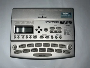 Bajo de percusión para máquina de batería Streetboxx ZOOM SB-246 MUY RARO - Imagen 1 de 5