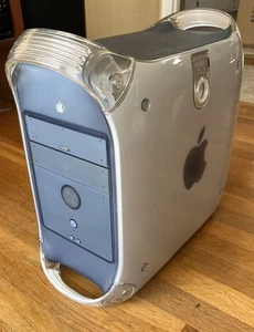 VINTAGE APPLE POWERMAC G4 TOWER M5183 450MHZ 1GB RAM 6GB HD MAC OS X 10.3.5 - Picture 1 of 7