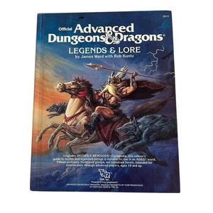 TSR Advanced Dungeons & Dragons AD&D LEGENDS & LORE 1984 1° Edizione Originale - Foto 1 di 12