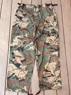 NORTHWEST TERRITORY Camo Cargo Pants X-Large (40-42) Woodland Camouflage - Image 1 of 4