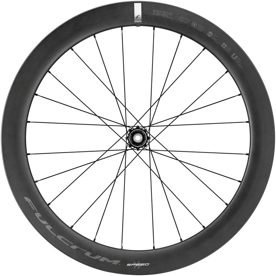 Fulcrum Speed 57 Carbon Rear Wheel 700c Tubeless-Ready Disc Road Bike Wheel - Image 1 of 1