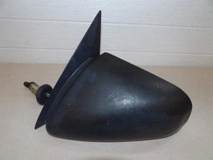 DODGE SHADOW PLYMOUTH SUNDANCE 1987-1994 Cable Operated LH Door Mirror Black OEM - Picture 1 of 5
