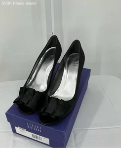Stuart Weitzman Black High Heel Pumps Dress Shoe Women 8.5 - Picture 1 of 5