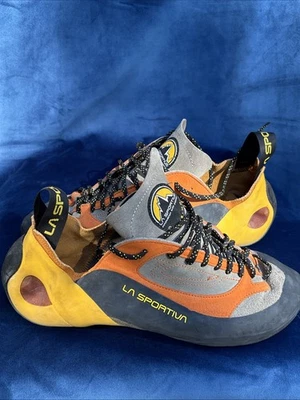 Zapatos de escalada en roca La Sportiva Finale Vibram X Sedge naranja para hombre 12,5 Foto 1 de 4