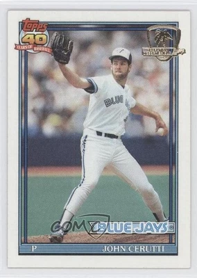 1991 Topps Operation Desert Shield John Cerutti #687 Shield - Image 1 of 2