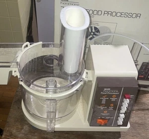 Sears Kenmore 7-Speed Food Processor Complete Open Box Tested - Picture 1 of 24