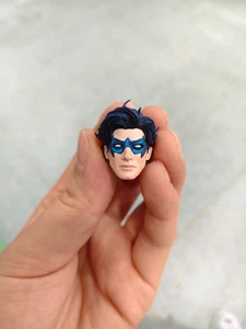 1/6 1/12 1/18 Nightwing Head Sculpt Carved For Male Action Figure Body Toys - Picture 1 of 11