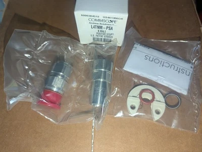 New Andrew CommScope L4TNM-PSA, N Male Positive Stop Connector for LDF4-50A Coax - Image 1 of 4