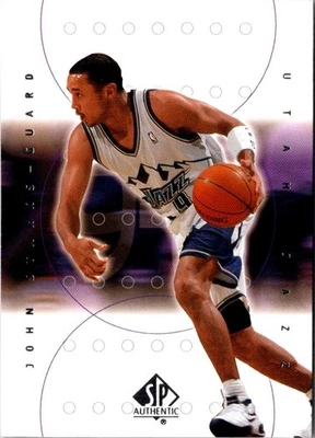 2000 SP Authentic John Starks #84 Utah Jazz Basketball Card - Image 1 of 2