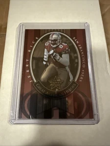 2000 Leaf Rookies & Stars Great American Heroes Jerry Rice #759/1000 - Picture 1 of 2