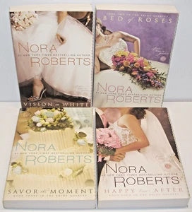 NORA ROBERTS The Bridge Quartet Paperback Book (LOT OF 4) Complete Series PB - Picture 1 of 13