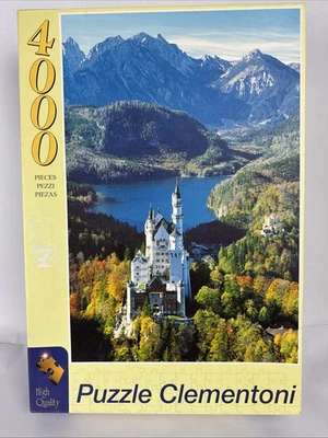 Clementoni 4000 pc Puzzle Neuschwanstein Castle Bavaria Germany NEW - Image 1 of 4