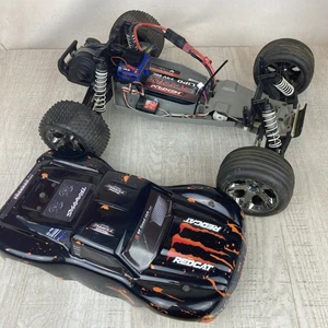 Traxxas Rustler Vxl 2wd Roller Slider Chassis 1/10 Rc Truck Parts/project - Picture 1 of 24