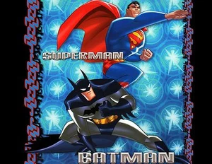 IMPRESIÓN ANIMADA LIGA DE LA JUSTICIA - BATMAN & SUPERMAN - Imagen 1 de 1