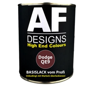 0,25L Autolack für Dodge QE9 Dark Red Perl Basislack spritzfertig - Bild 1 von 1
