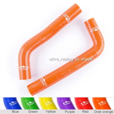 ZAP For 2004-2013 Yamaha YFZ 450 Silicone Radiator ATV Hose 2005 2006  Orange - Image 1 of 4