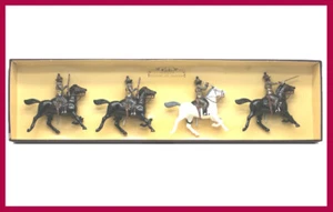 GRAN Bretaña: 8893 - the sussex yeomanry - 4 x soldados montados - nuevo - Imagen 1 de 2
