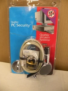 QUALTEC PC SECURITY # 06413 LOCK AND CABLE - Picture 1 of 1