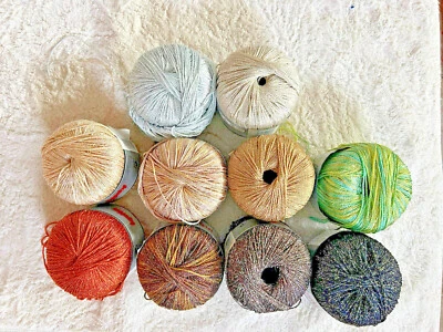 KATIA YARN - GATSBY  SHIMMERY METALLIC RIBBON, 10 DIFFERENT COLORS - SEE LISTING - Image 1 of 4