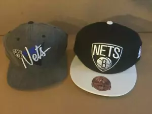 Brooklyn Netze ~ Mitchell & Ness FITTED 7 5/8 ODER DRUCKKNOPFLASCHE MÜTZE/KAPPE NEU - Bild 1 von 8