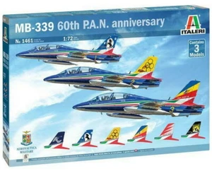 ITALERI 1461 MB339 60th P.A.N. Anniversary 3 KIT Scala 1/72 - Foto 1 di 1