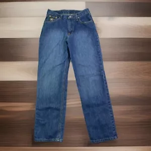 Jeans Cinch Uomo Black Label Medium Stone Denim Blu 29x32 Farm Rodeo - Foto 1 di 9