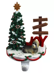 Dandie Dinmont Stocking Holder Hanger - Picture 1 of 1