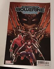 “X Deaths Of Wolverine” #3 (2022 Marvel) Main Cover A Unread Bagged & Boarded 🐶