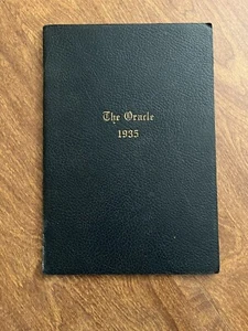 1935 The Oracle Yearbook, Watkins Glen High School, Watkins Glen NY - Picture 1 of 4