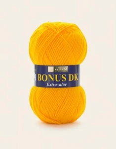 Sirdar Hayfield Bonus DK Hilo De Tejer Doble 100g - 978 Girasol - Imagen 1 de 1