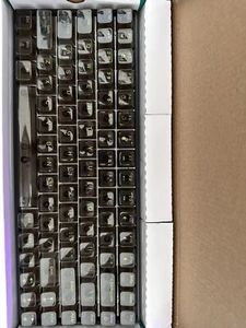 Black transparent Keyboard - Bild 1 von 7