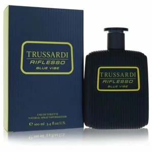 Trussardi Riflesso Blue Vibe by Trussardi Eau De Toilette Spray 3.4 oz Men - Picture 1 of 1