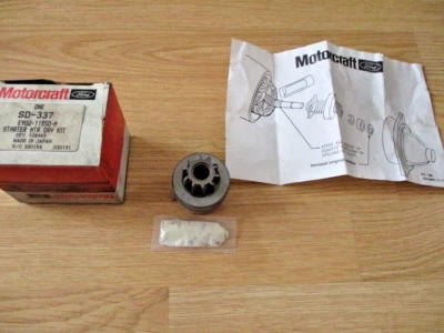 NOS Starter Drive Ford Bronco F150 Ranger Taurus Tempo Thunderbird E9OZ11350A SD - Image 1 of 3