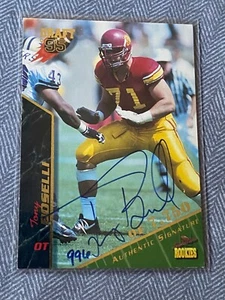 Tony Boselli 1995 Signature Rookies 95 Draft #10 Autograph /7750 Auto - Picture 1 of 3