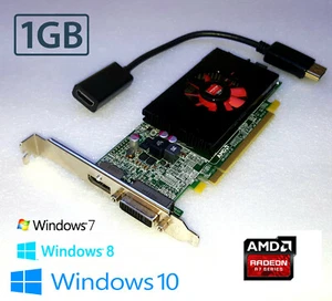 HP Pavilion p7-1254 p7-1253 p7-1252 p7-1251 HD 1GB Video Card + DP to HDMI   - Picture 1 of 1
