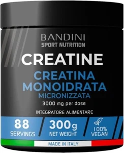 Bandini® 100% Pure Creatine Monohydrate Powder - Supplement for Training, Sports - Foto 1 di 7