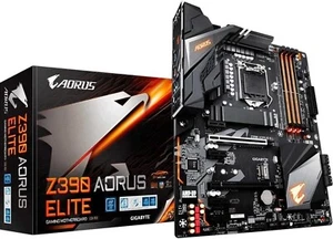 Scheda Madre Gigabyte Z390 AORUS ELITE (rev. 1.0) LGA1151 Socket H4 ATX DDR4 - Imagen 1 de 6