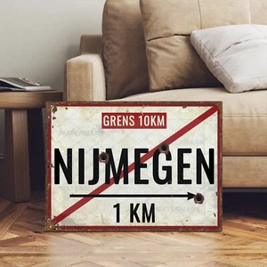 Vintage Style WW2 Nijmegen Operation Market Garden Sign - Picture 1 of 3