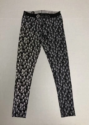 ethika Girls Subzero Performance Full Tight Black Gray Large 8-10 - Image 1 of 4