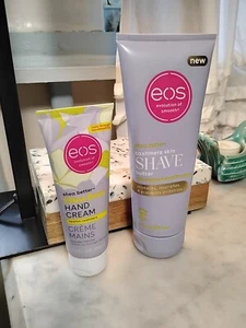 eos Cashmere Skin Collection, Women's Shave Butter +Vanilla Cashmere Hand Cream - Picture 1 of 1